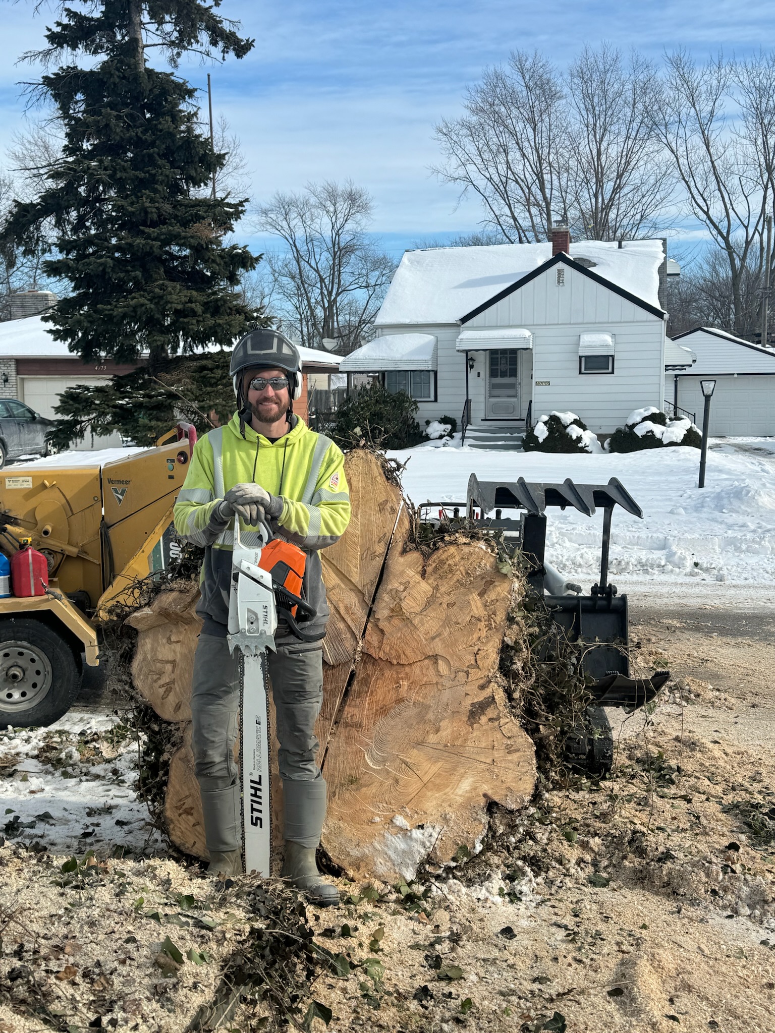 Tree removal complete